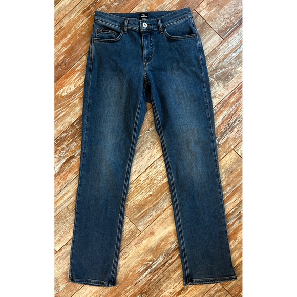 Kuhl Denim - Kuhl Women's Size 6 Regular Straight Leg Stretch Denim Jeans Blue Indigo Wash
